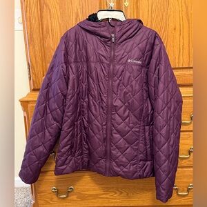 Columbia Purple Quilted Jacket